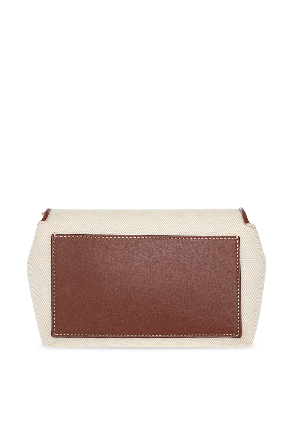 Small B Clip Messenger Bag in Black - Women, Leather